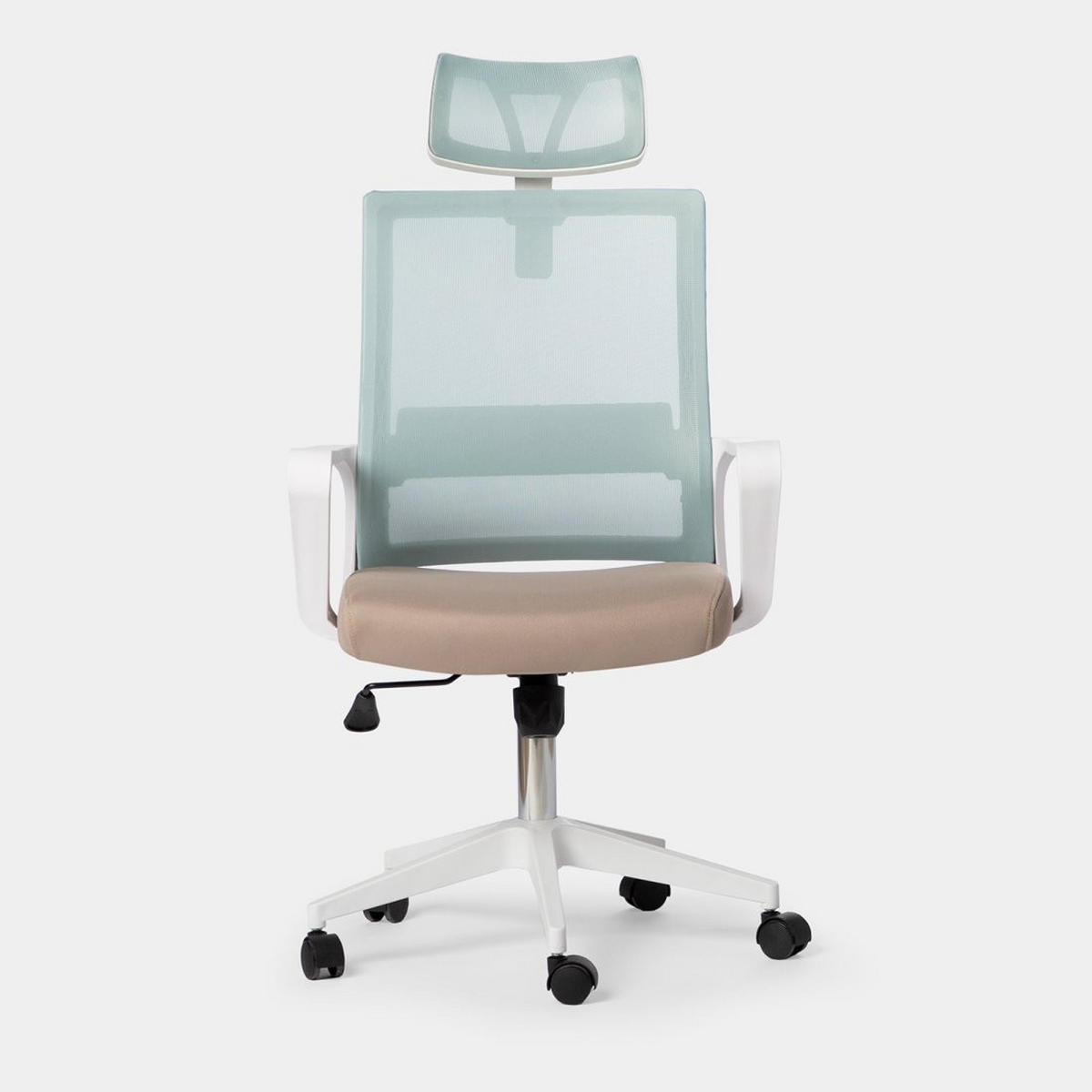 SCHREIBTISCHSTUHL Leima Zweifarbig 60 cm x 112-127 cm - Multicolor, Kunststoff (60/112/64cm)