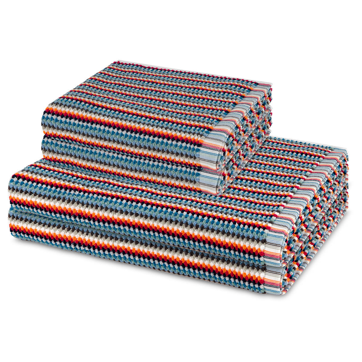 FROTTIERSET Bliss 4-teilig - Multicolor, Textil (50/100cm) - MÖVE