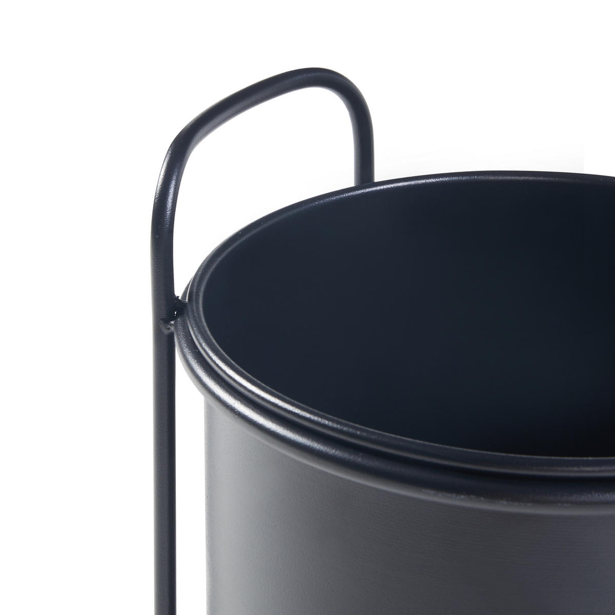 PFLANZENSTÄNDER-SET 2-TLG. Osen - Schwarz, Metall (23.5/40/23.5cm) - [en.casa]