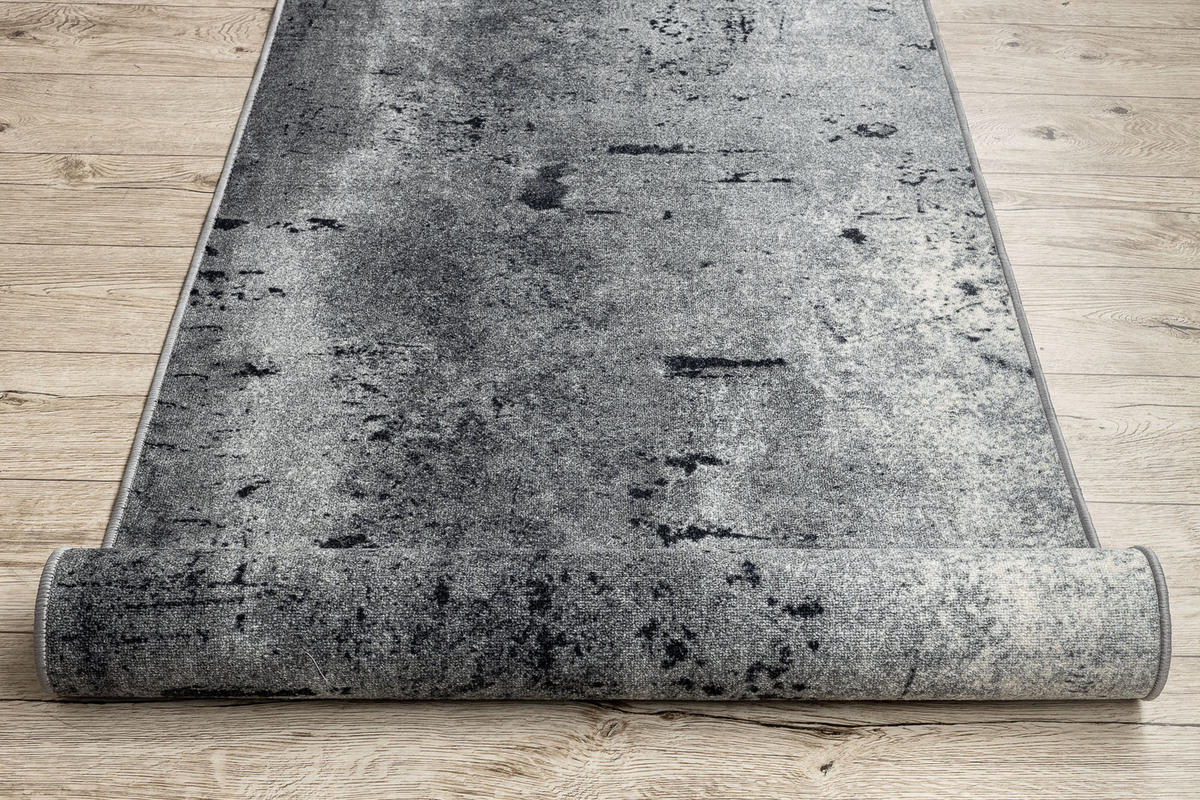 LÄUFER Antirutsch MARL 80/100 cm - Grau, Textil (80/100cm) - rugsX