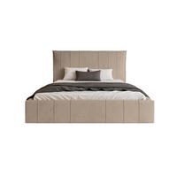POLSTERBETT Acate 120x200 cm, Beige - Beige, Textil (120/200cm) - Fedve