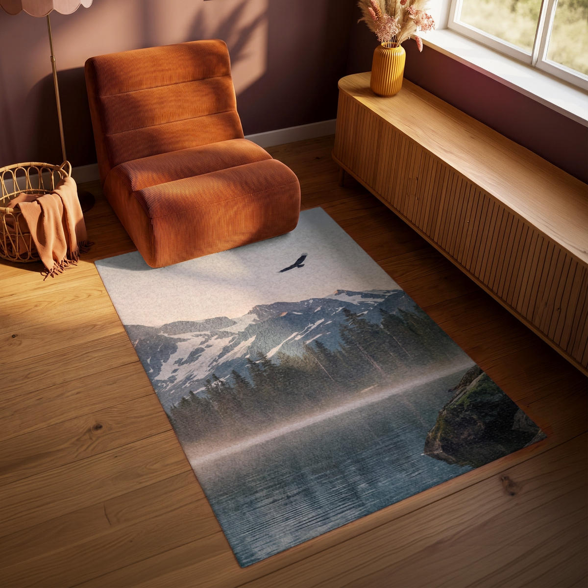 PREPROGE - Gore - 90x150 cm - večbarvno, umetna masa/tekstil (90/0.4cm) - OnlyWow