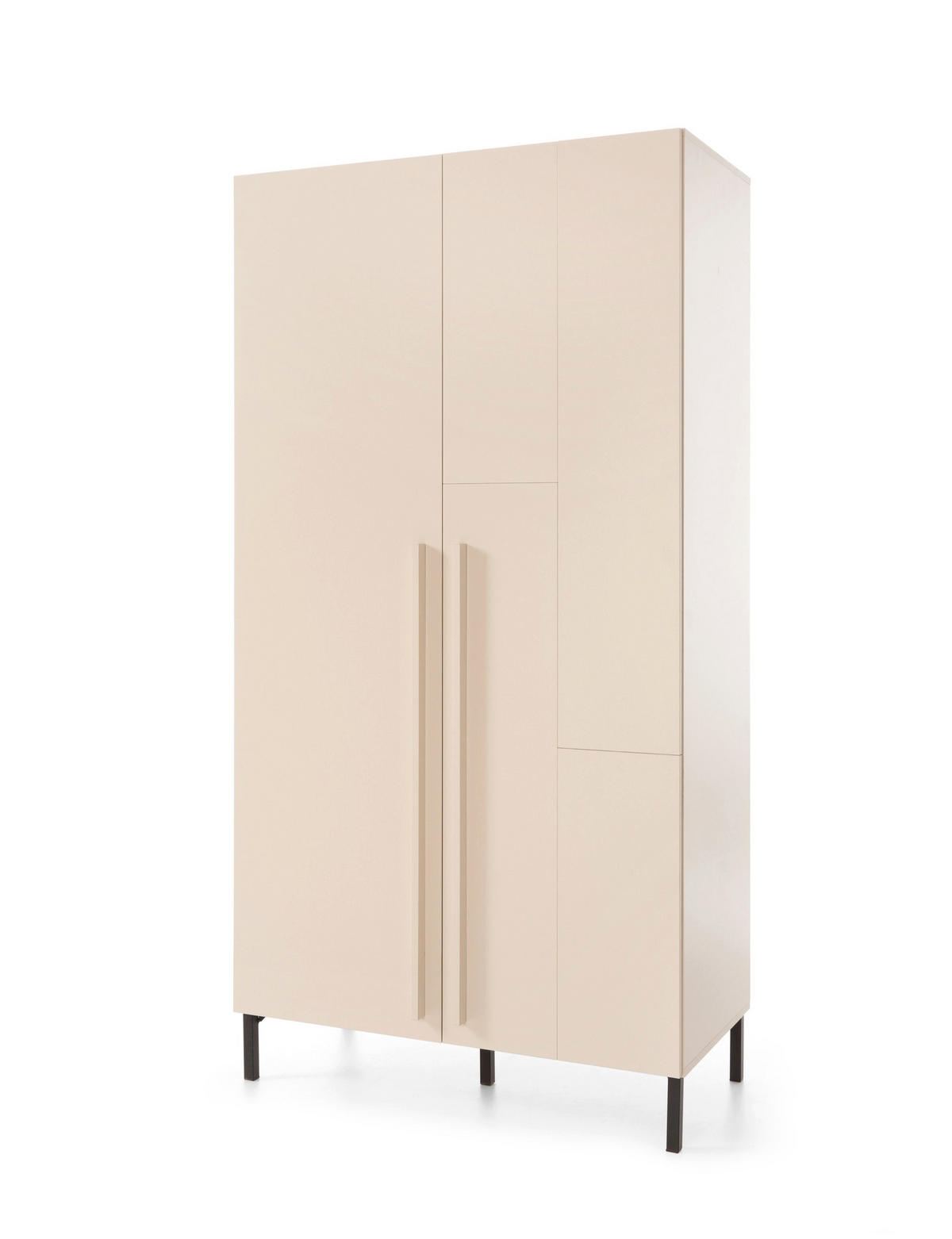 SCHLAFZIMMER Set 6-tlg. – SERGIO System – Kaschmir - Kaschmir, Holzwerkstoff (100/195/50cm) - hi-markt