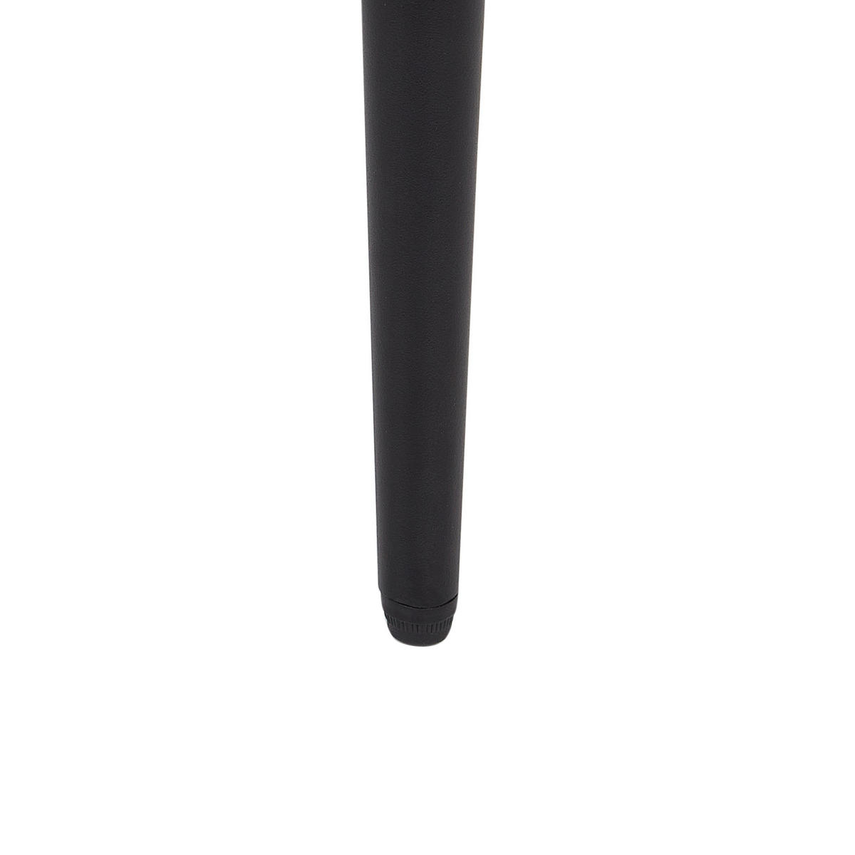 ESSZIMMERSTUHL 2er-Set Kunstleder Helles Beige Dubrovnik - Beige/Schwarz, Kunststoff (53/81/58cm) - Beliani