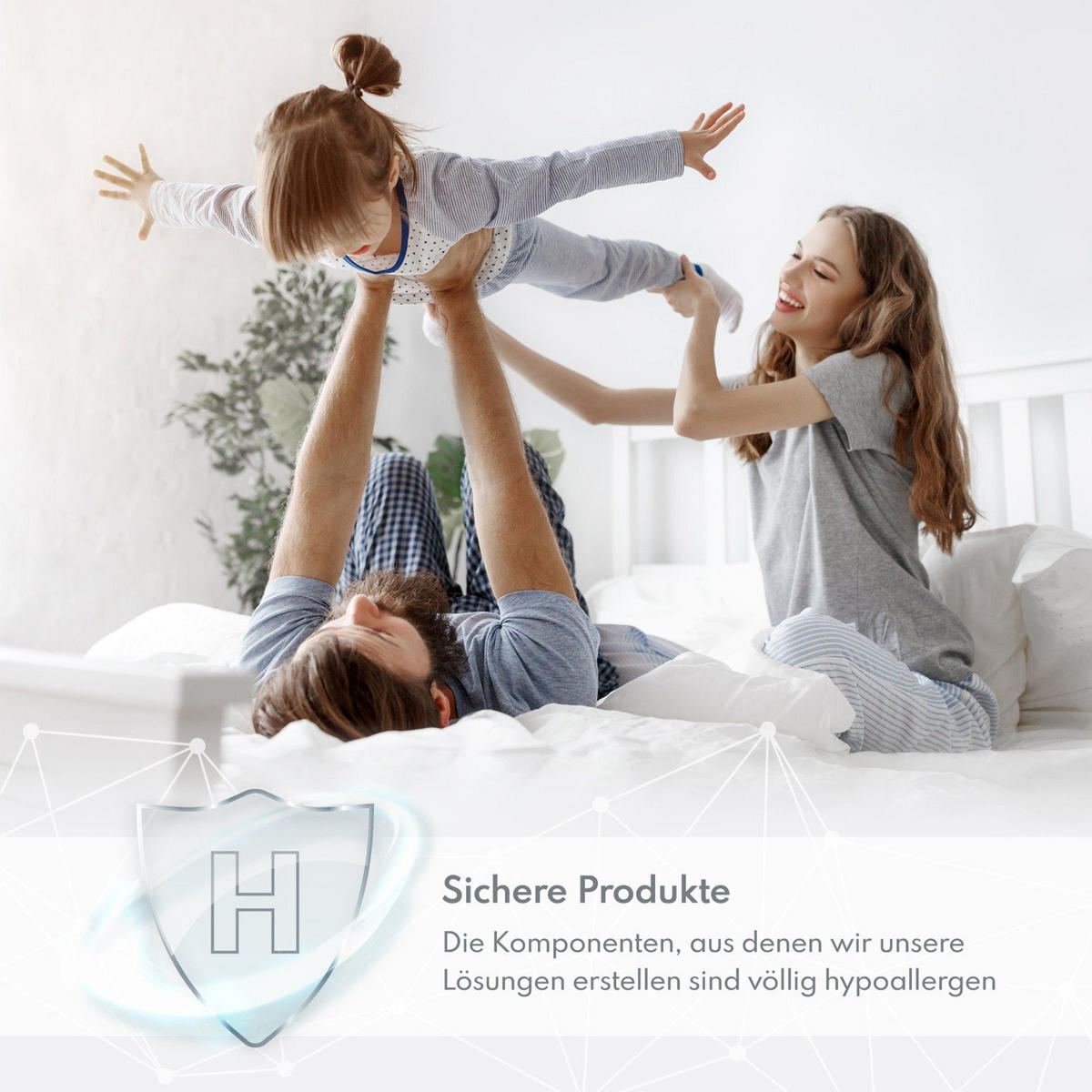 KALTSCHAUMMATRATZE COMFORT DUO H3 - Weiß, Textil