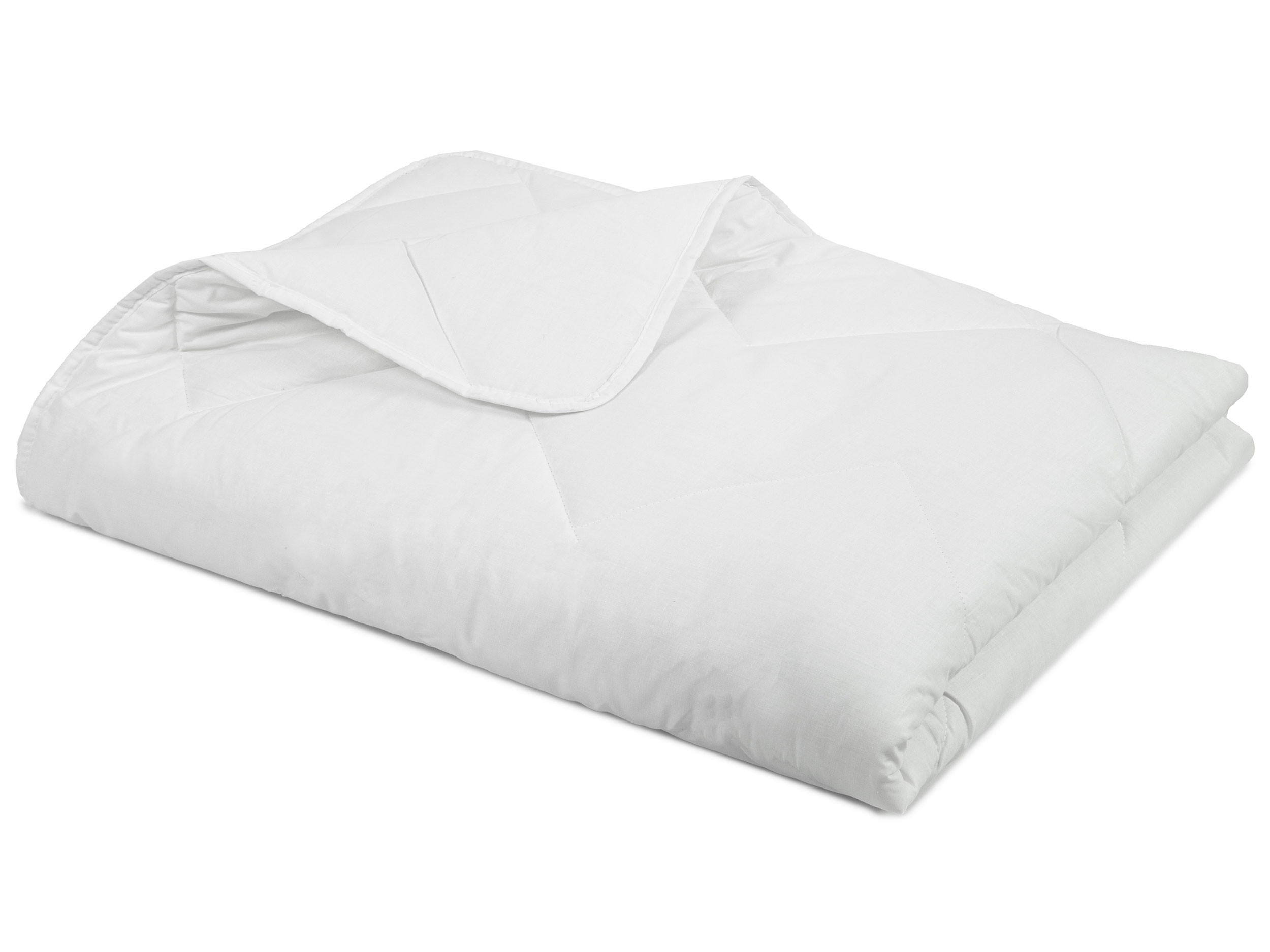 BETTDECKE, 135x200 cm, 50% Polyester, 50% Baumwolle, Weiß - Weiß, Textil (135/200cm) - Zollner