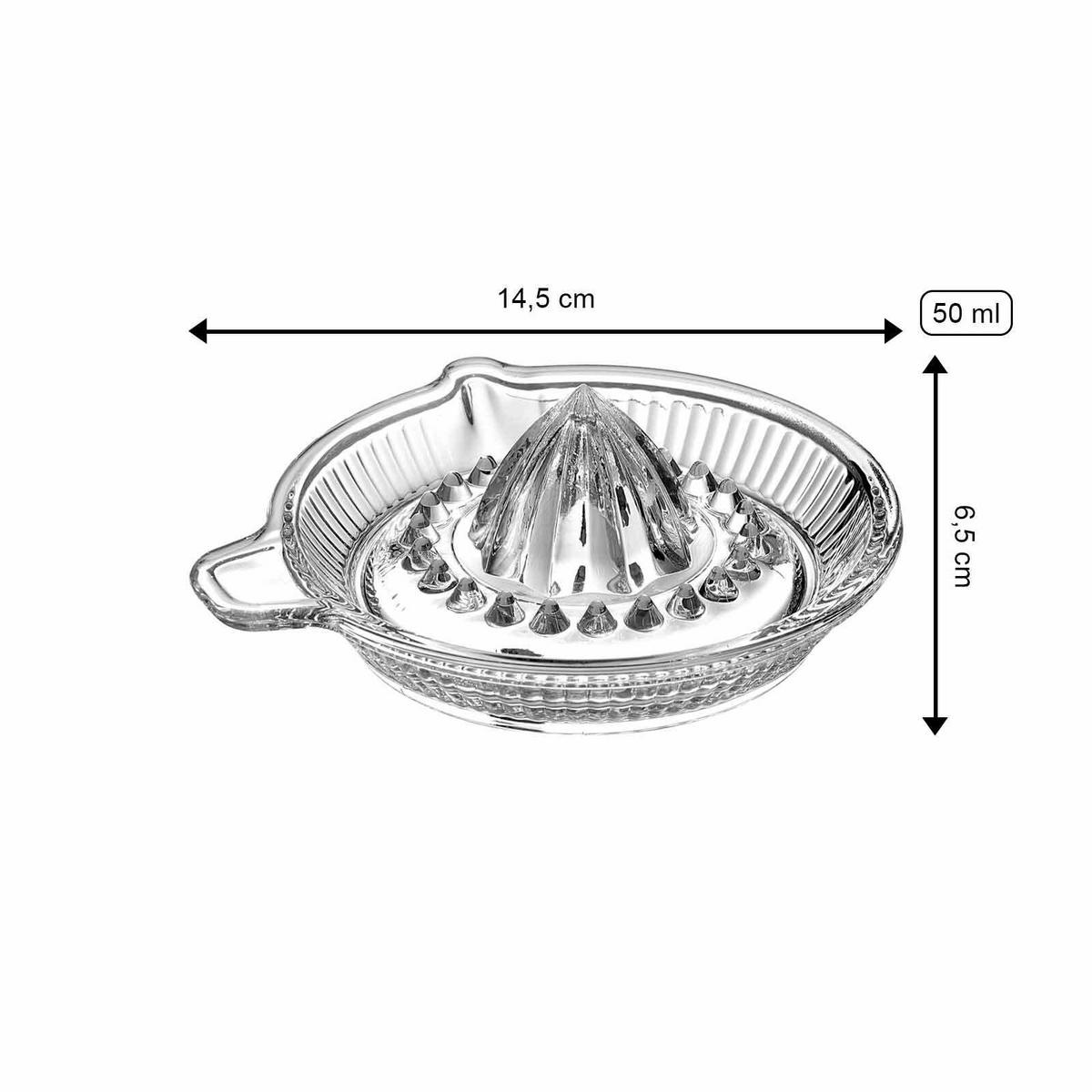 ZITRONENPRESSE Vio transparent 50 ml - Transparent, Glas (14.5cm) - Ritzenhoff Breker