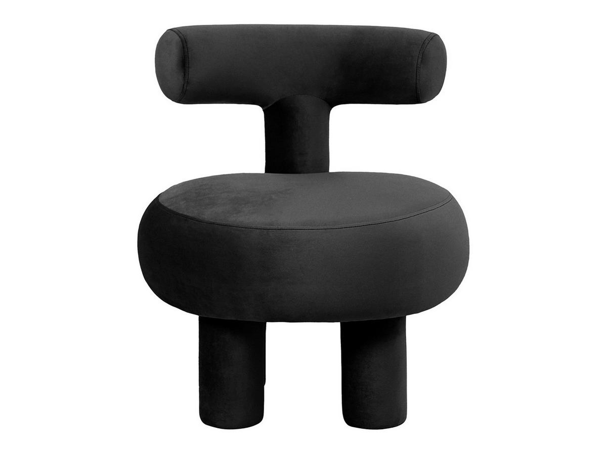 SESSEL Abrazo 58/58/67 cm - Schwarz, Textil (58/67/58cm) - Leitmotiv