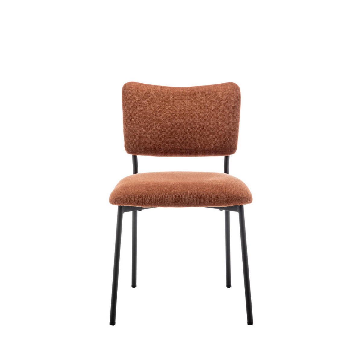 DESIGN-STUHL - Rost - 2er-Set - Rostfarben, Textil (49/78/65cm) - Drawer