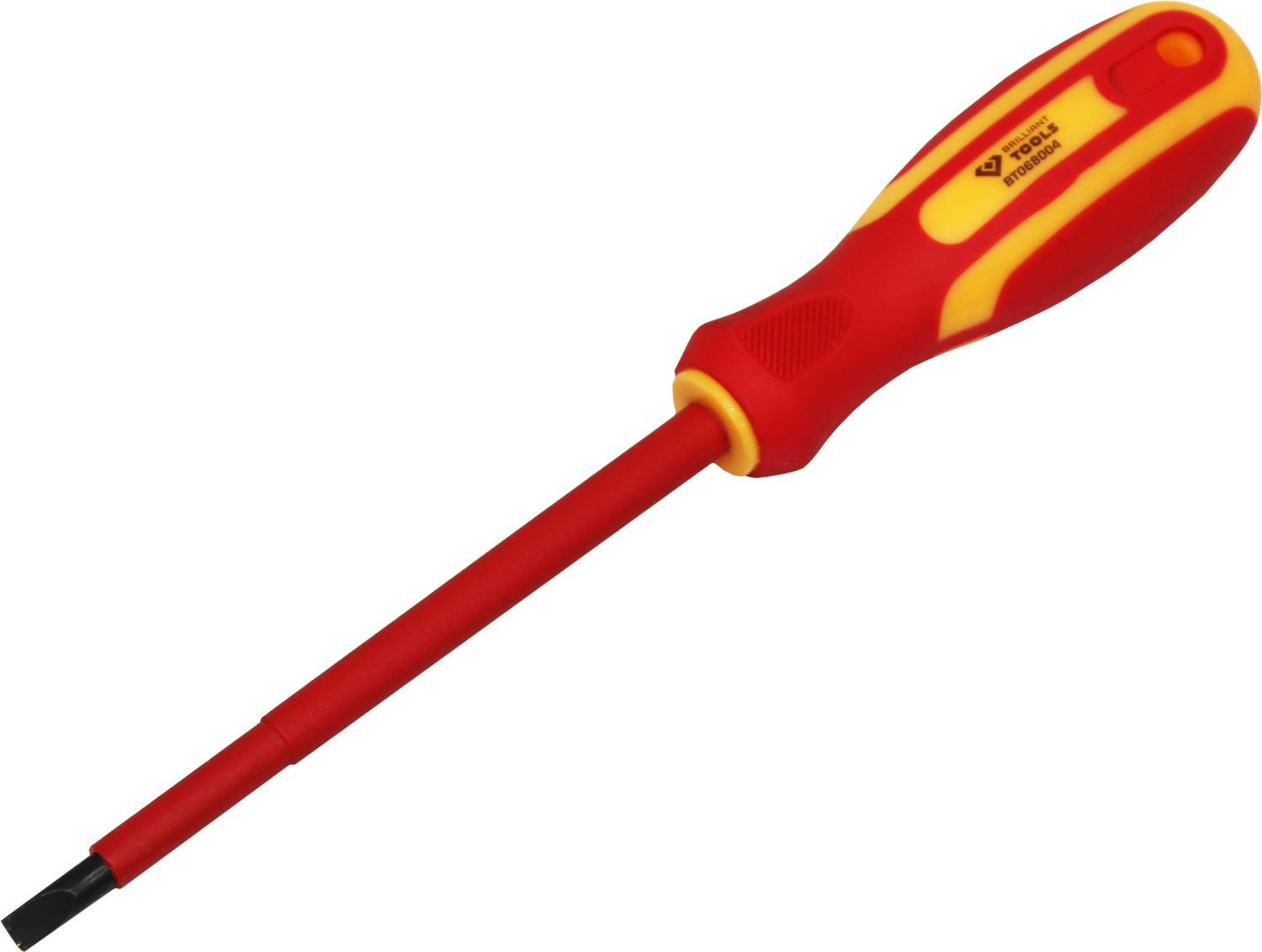 VDE SCHRAUBENDREHER SCHLITZ 5,5 X 125 MM - Multicolor, Kunststoff/Metall (5/29cm) - BRILLIANT TOOLS