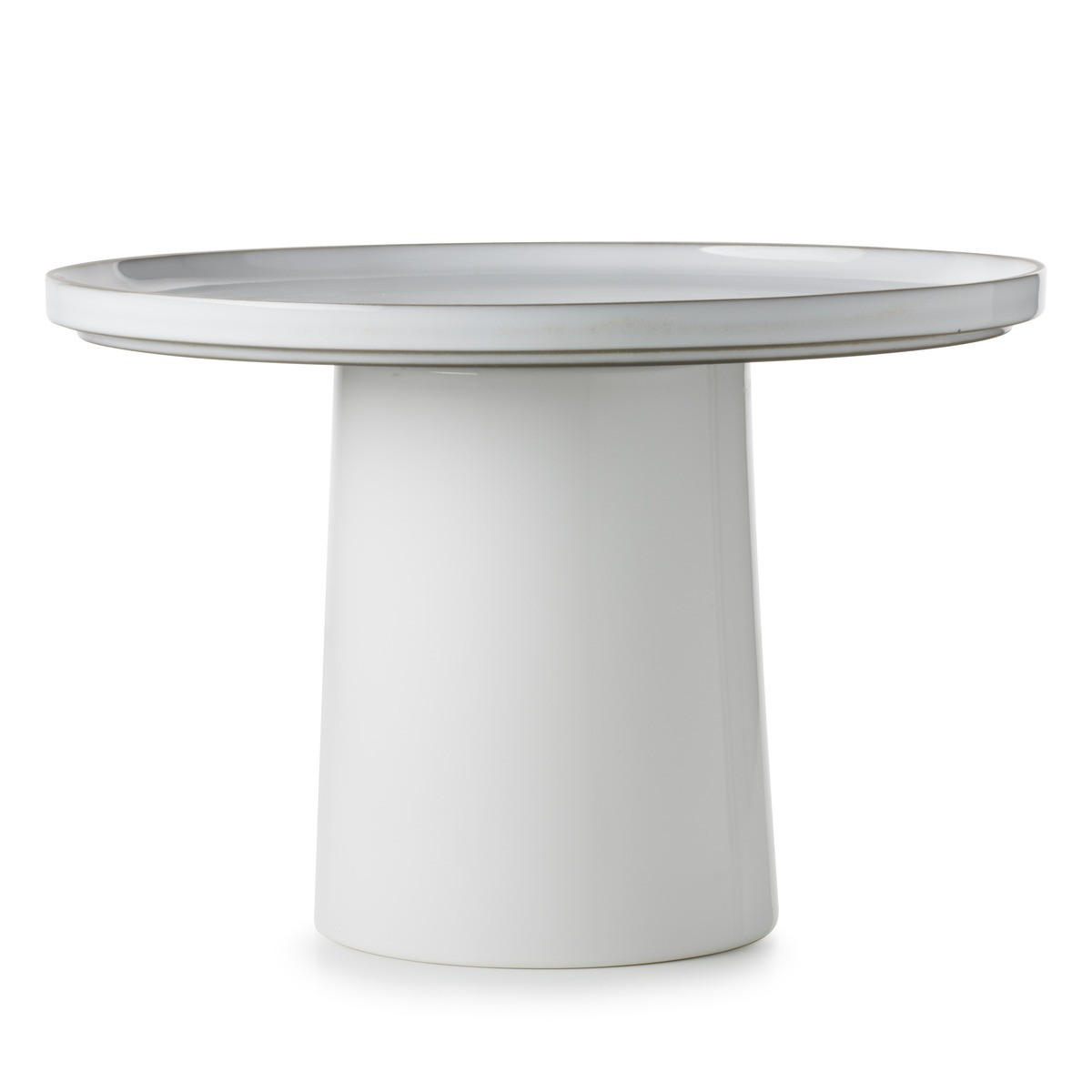 TORTENSTÄNDER CARACTERE L 30 cm WEISS CUMULUS - Weiß, Keramik (30/20/30cm) - Revol Porcelaine France