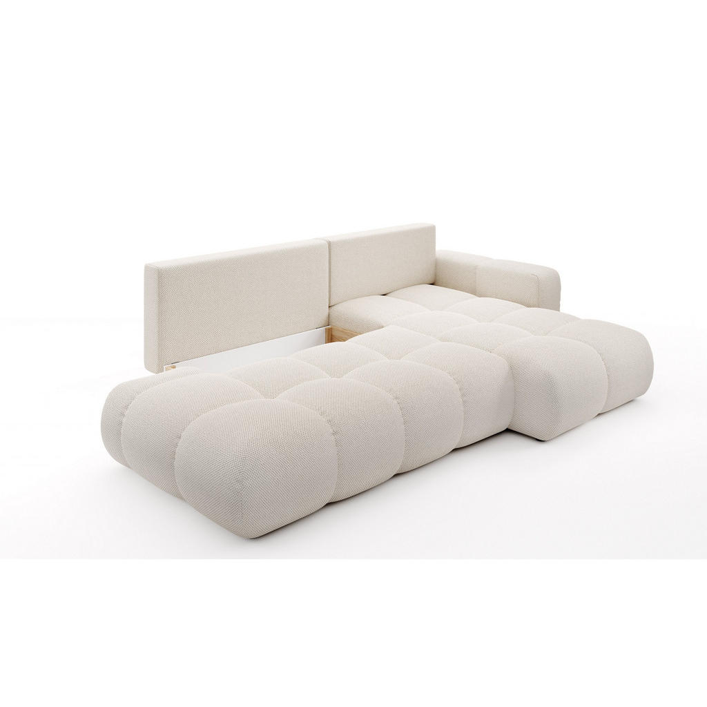 Thumbnail - Masseno Ecksofa, Beige, Holz, 5-Sitzer, L-Form,L-Form, 266.5x266.5 cm, Wohnzimmer, Sofas & Couches, Wohnlandschaften, Ec...