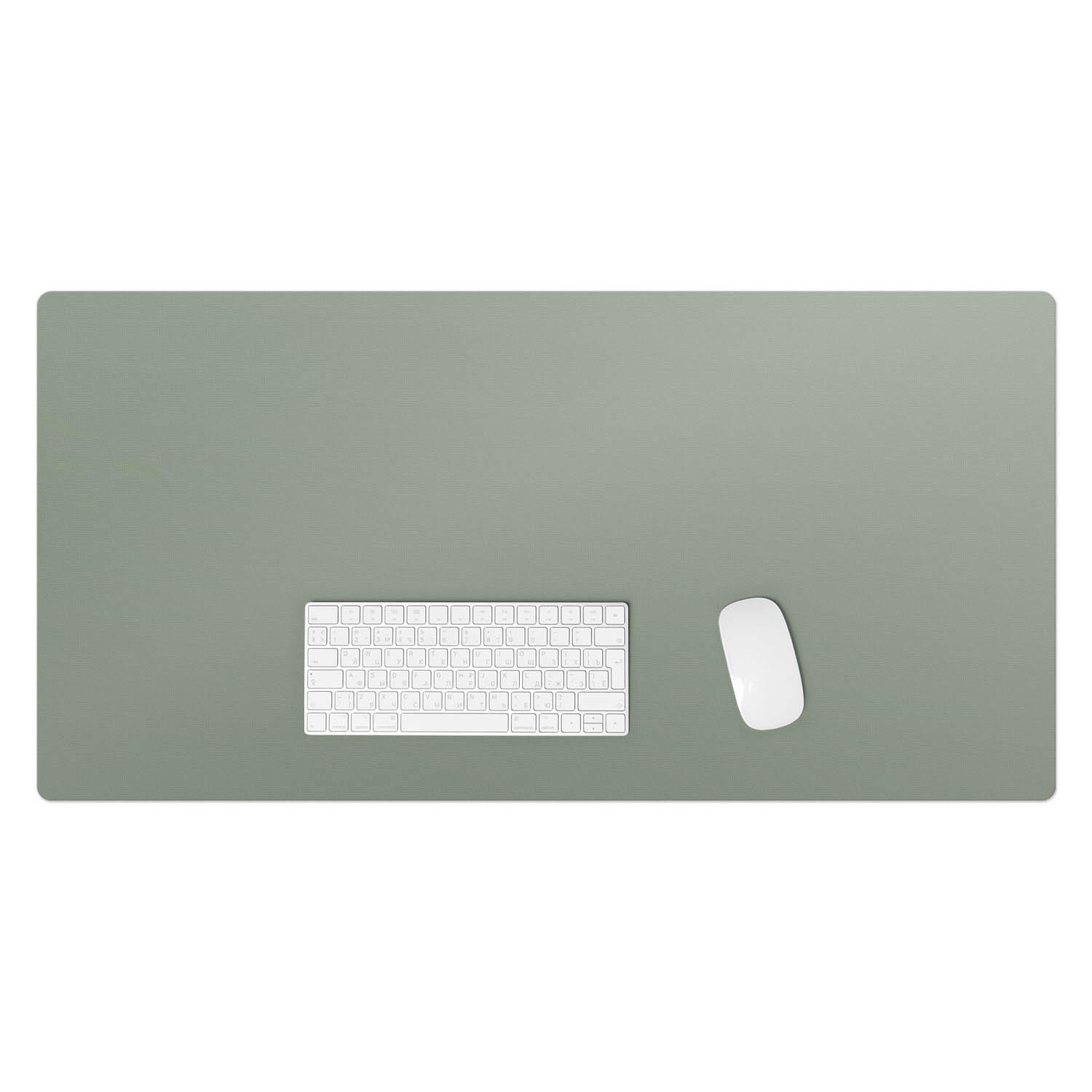 SCHREIBTISCHUNTERLAGE 100x50 cm Grün - Grün, Kunststoff (100/50/1.6cm) - Wallfluent