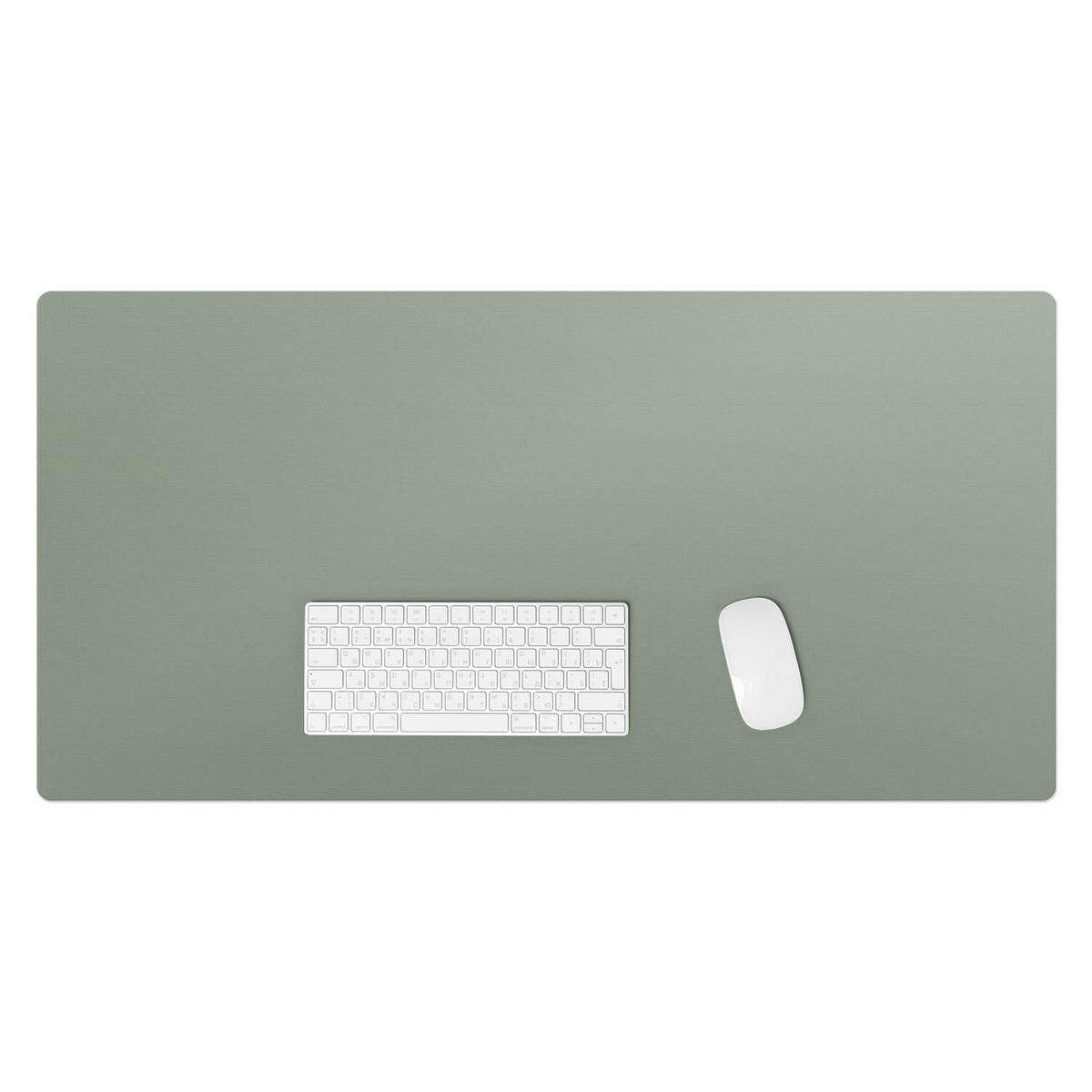 SCHREIBTISCHUNTERLAGE 100x50 cm Grün - Grün, Kunststoff (100/50/1.6cm) - Wallfluent