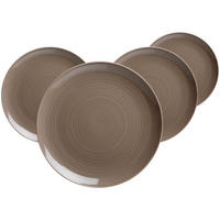 SPEISETELLER Suomi Braun ø 26 cm 4er Set - Braun, Keramik (26cm) - Ritzenhoff Breker