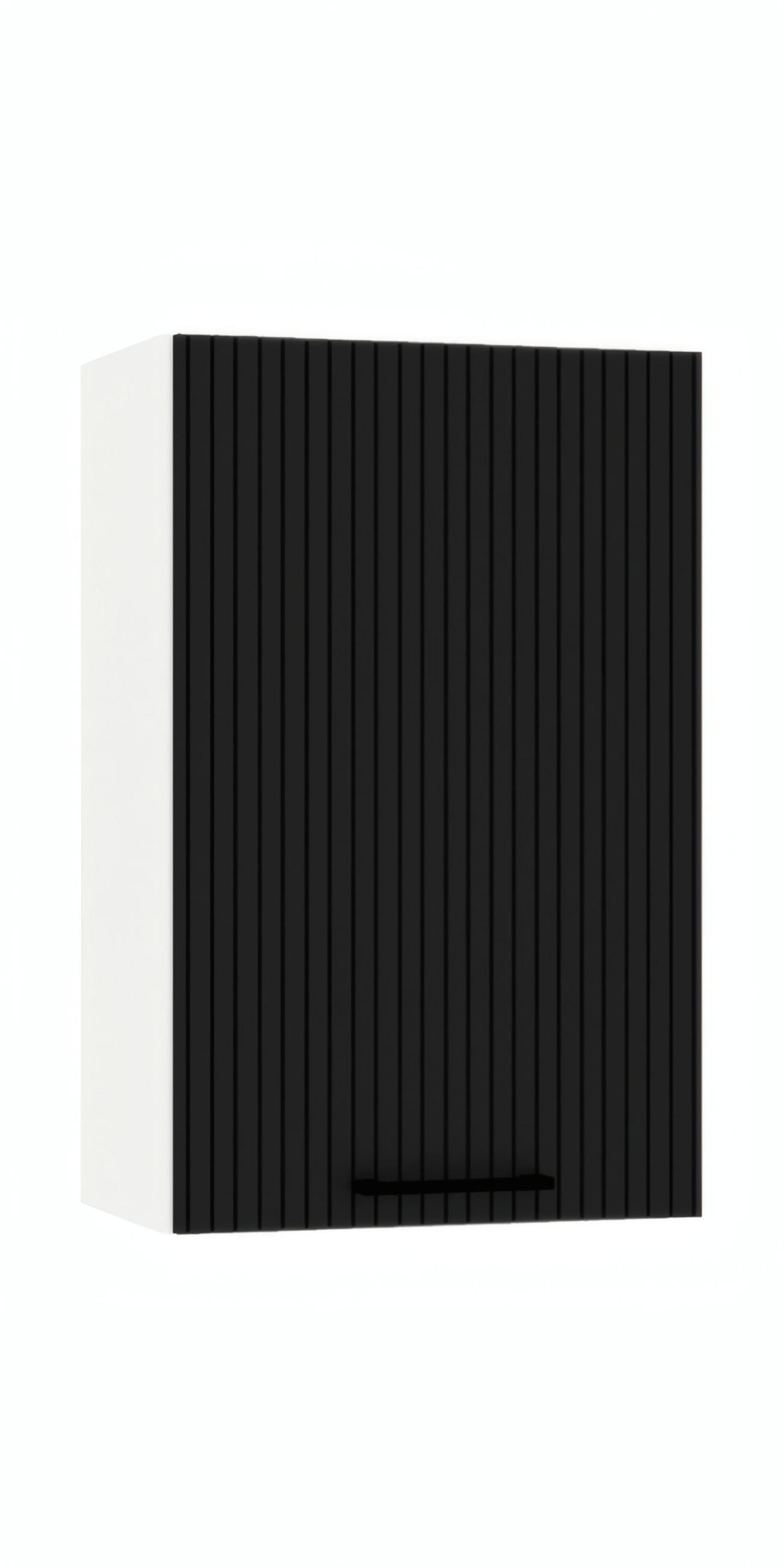 HÄNGESCHRANK W45 P/L - KENDRO - Praktisches Stauraum Konzept - Schwarz/Weiß, Holz/Metall (45/72/30cm) - ROYAL24_MARKT