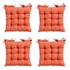 SITZKISSEN Panama 46/46 cm 4er-Set - Orange, Textil (46/6/46cm) - Madison