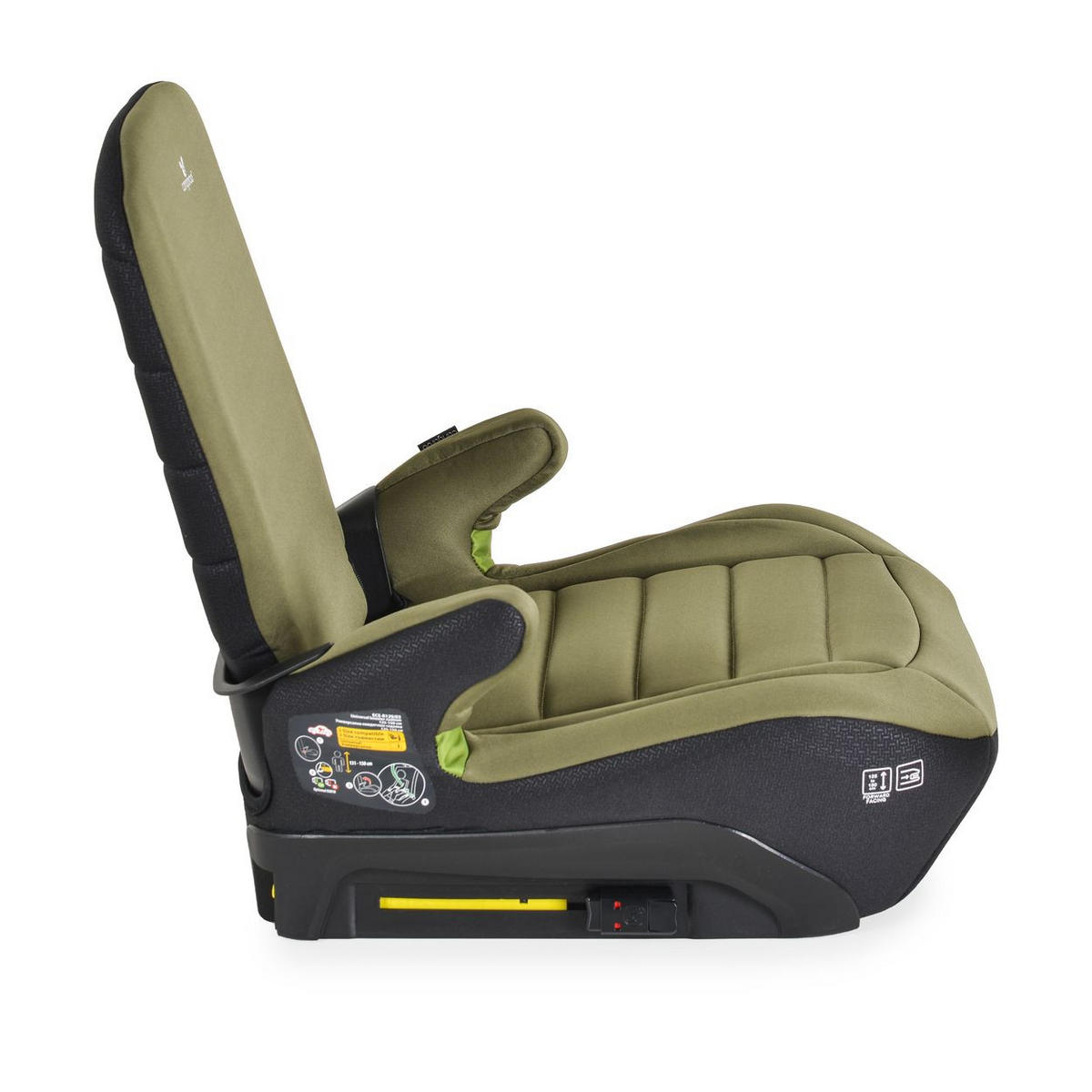 KINDERSITZ Galaxy i-Size grün (125-150cm) Gruppe 3, Isofix, Rückenlehne - Grün, Textil (43/48/42cm) - Cangaroo