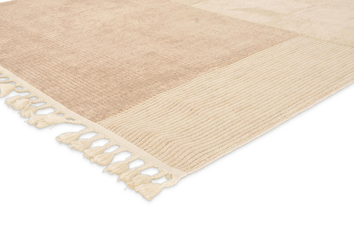 FLACHGEWEBE-TEPPICH Capo Creme/Gold 200x290 cm - Multicolor, Textil (200/290cm) - Vercai Rugs