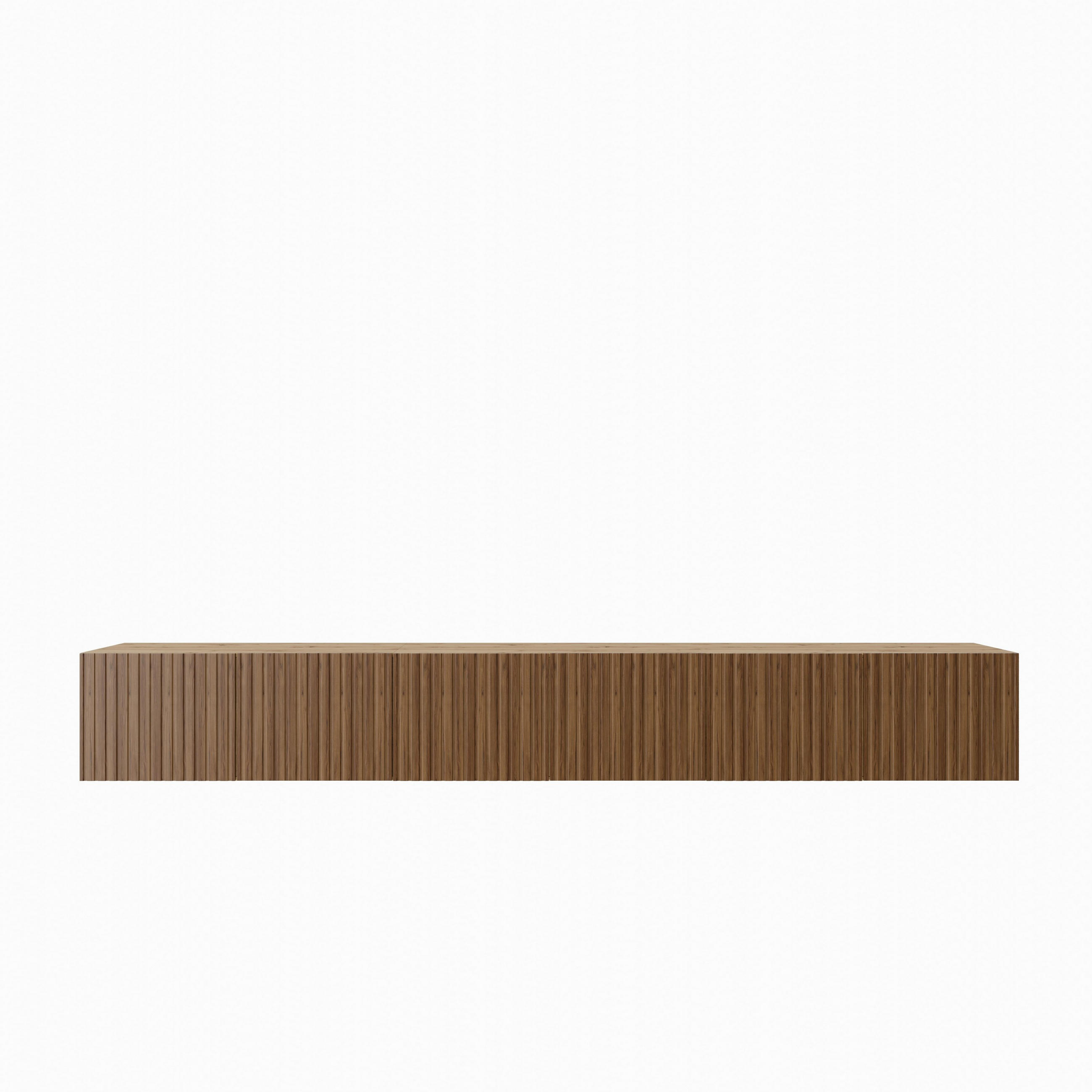 LOWBOARD LIVO 300/41/40 cm, Hängender TV-Schrank Eiche Artisan / Eichefarben - Eichefarben/Braun, Holzwerkstoff (300/41/40cm) - MASSENO