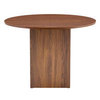 ESSTISCH 100/100/76 cm Walnuss aus MDF mit offenen Stauraumfächern - Walnussfarben, Holzwerkstoff (100/100/76cm) - OKWISH