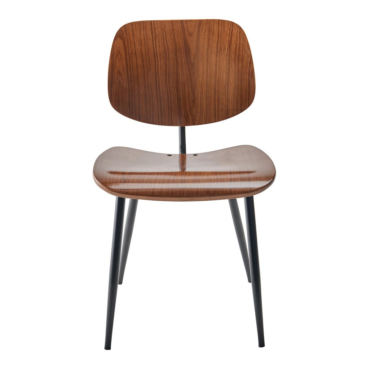 STÜHLE finished Olympia - 6-los - 4/76,5/76,5 cm - Nussbaumfarben, Holz (76.5/76.5/51cm) - Signature