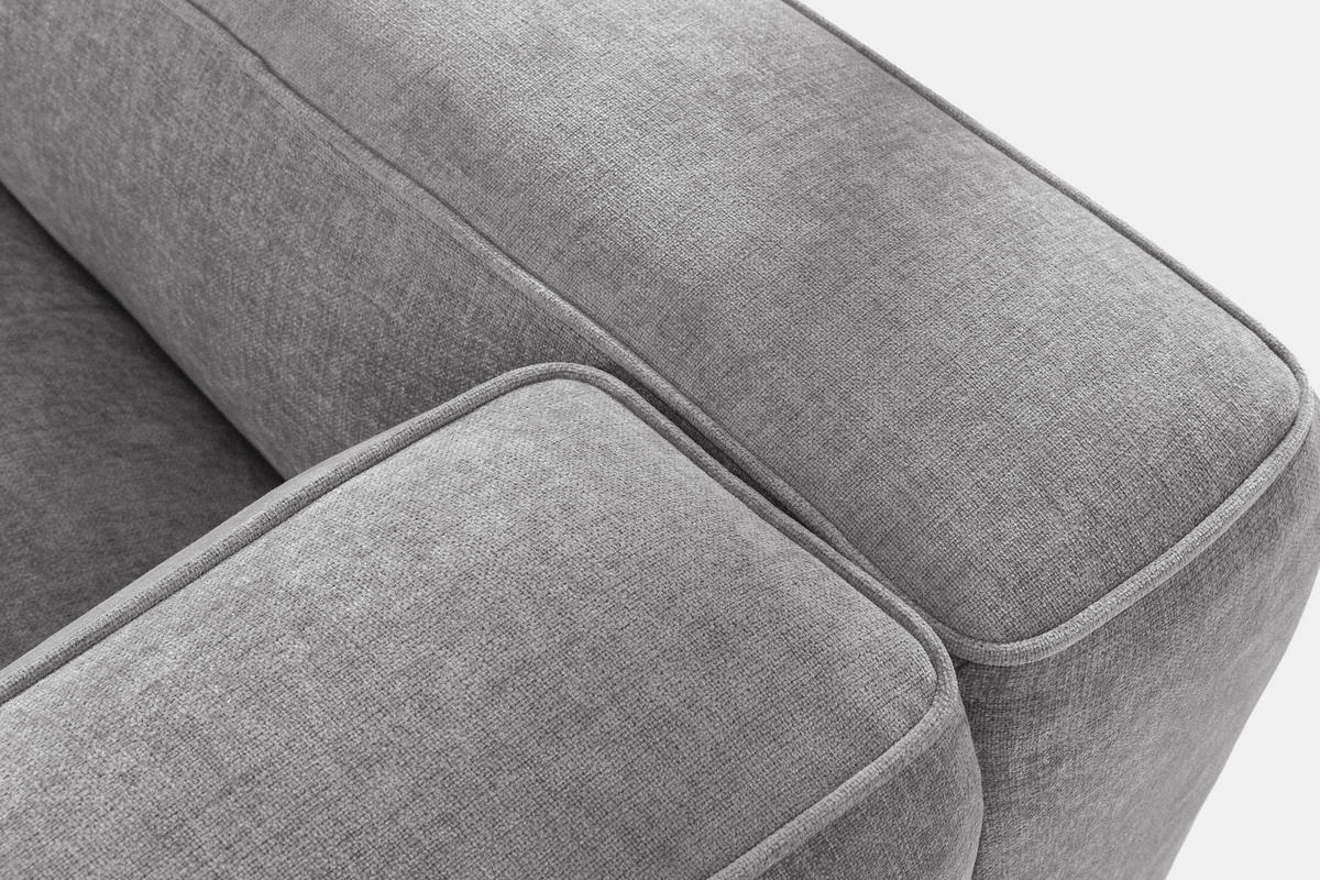 2-SITZER SOFA FUBBO, Hellgrau - Hellgrau, Holz/Holzwerkstoff (210/73/96cm) - KONSIMO®