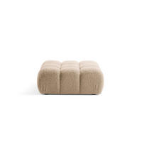 POUF Bellis aus Boucle sandfarben - Sandfarben, Textil (94/43/94cm) - Micadoni