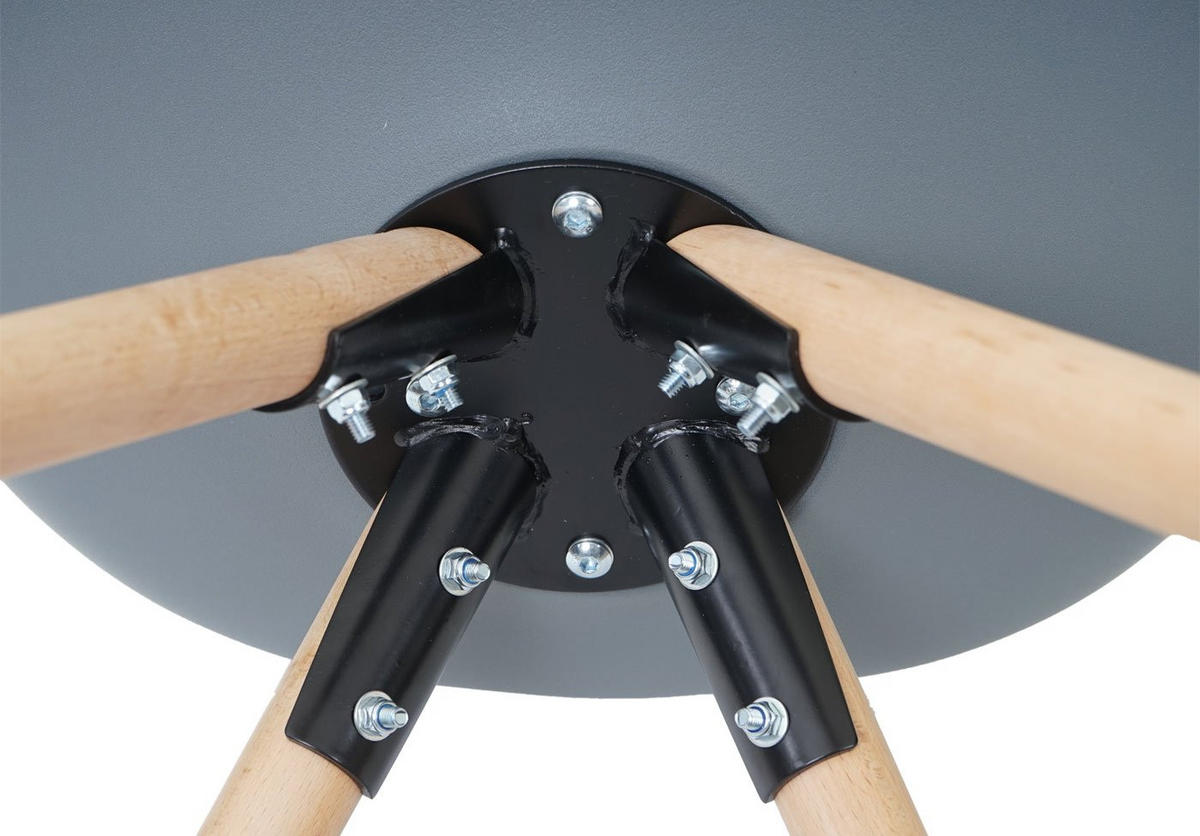 ESSZIMMERSTUHL Grau 2er-Set - Grau, Textil (48/82/53cm) - MCW