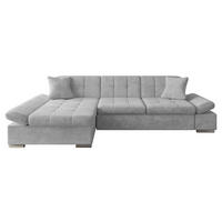 ECKSOFA Montana, Seite: Links - Silberfarben, Holz/Textil (278/161cm) - MIRJAN24
