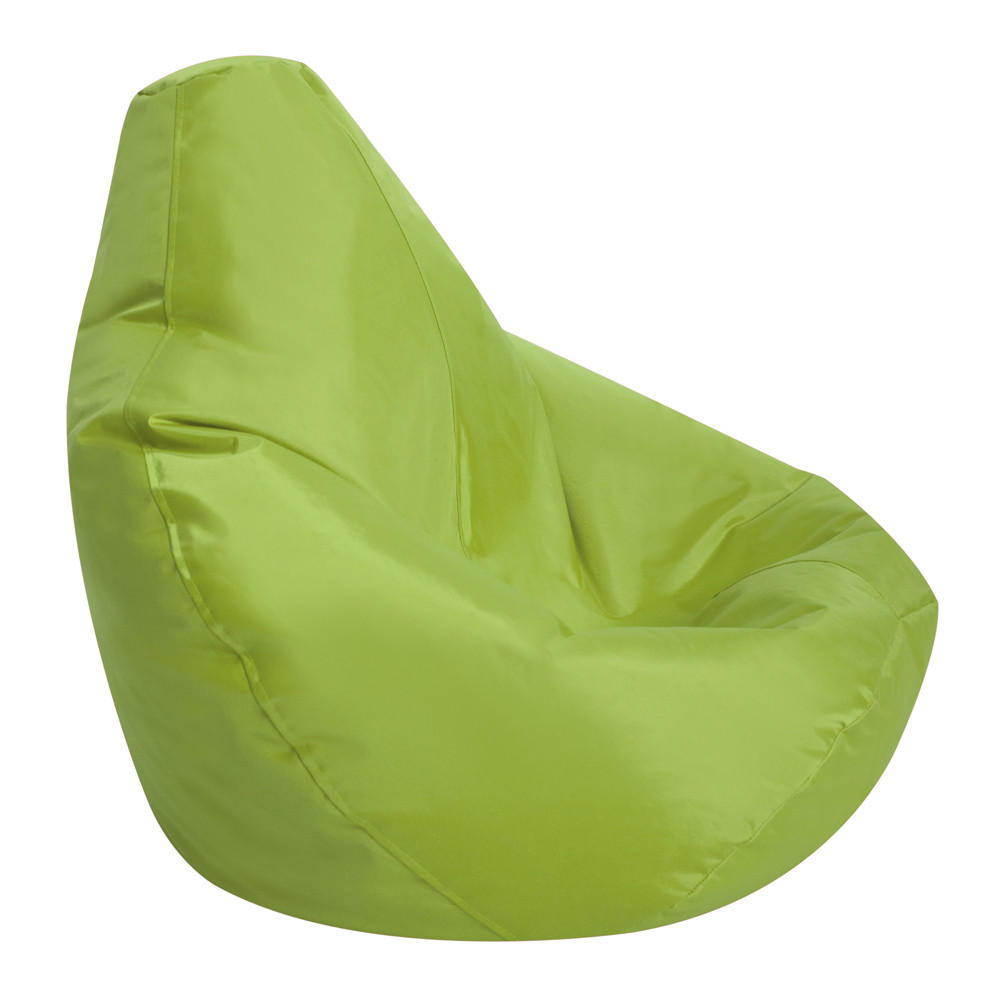OUTDOORSITZSACK Liegestuhl für Kinder - Grün, Kunststoff (69/59/65cm) - Veeva