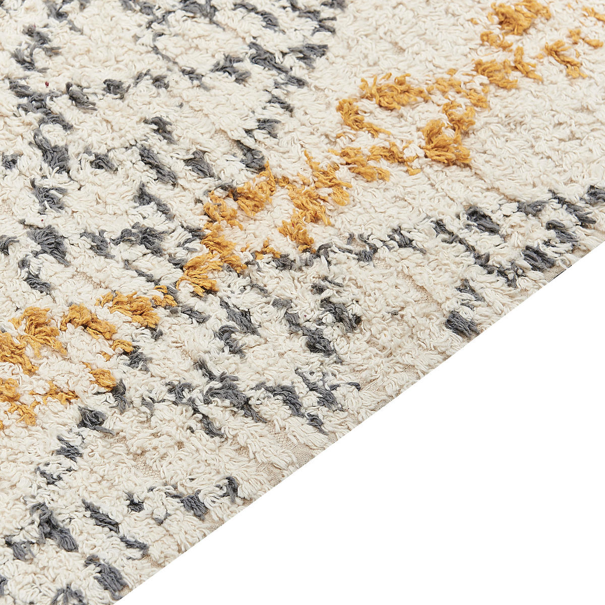 KURZFLOR-TEPPICH Kadapa 230/160 cm - Beige, Textil (160/230cm) - Beliani