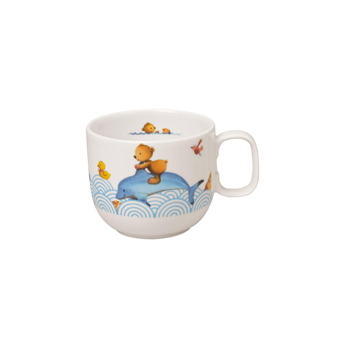 KINDERGESCHIRRSET Happy as a Bear bunt 3er Set - Multicolor, Keramik (1/1/1cm) - Villeroy & Boch