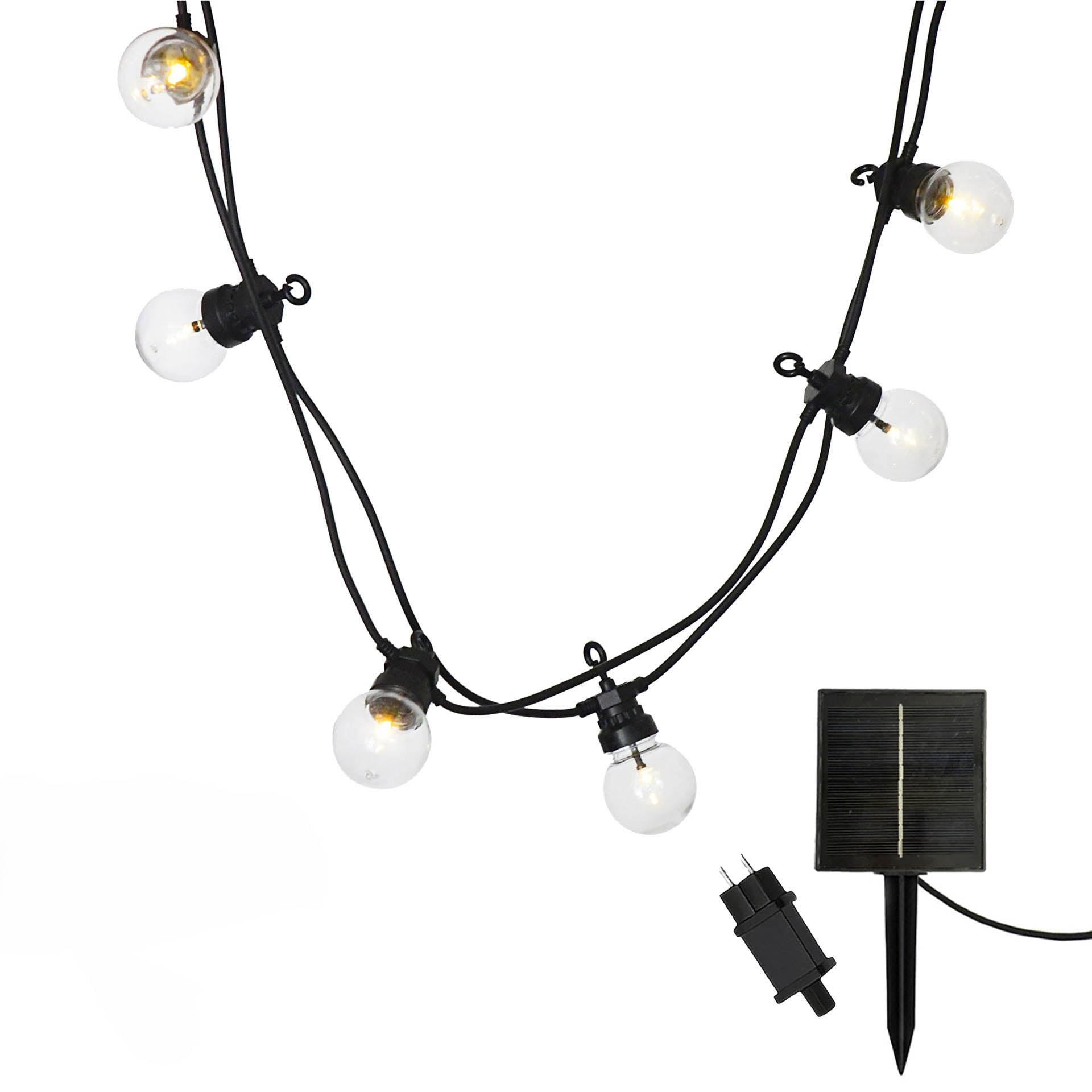 PARTY 20 LED-Lichterkette, verbindbar, 8,7 m - Transparent, Kunststoff (870cm) - Lumisky