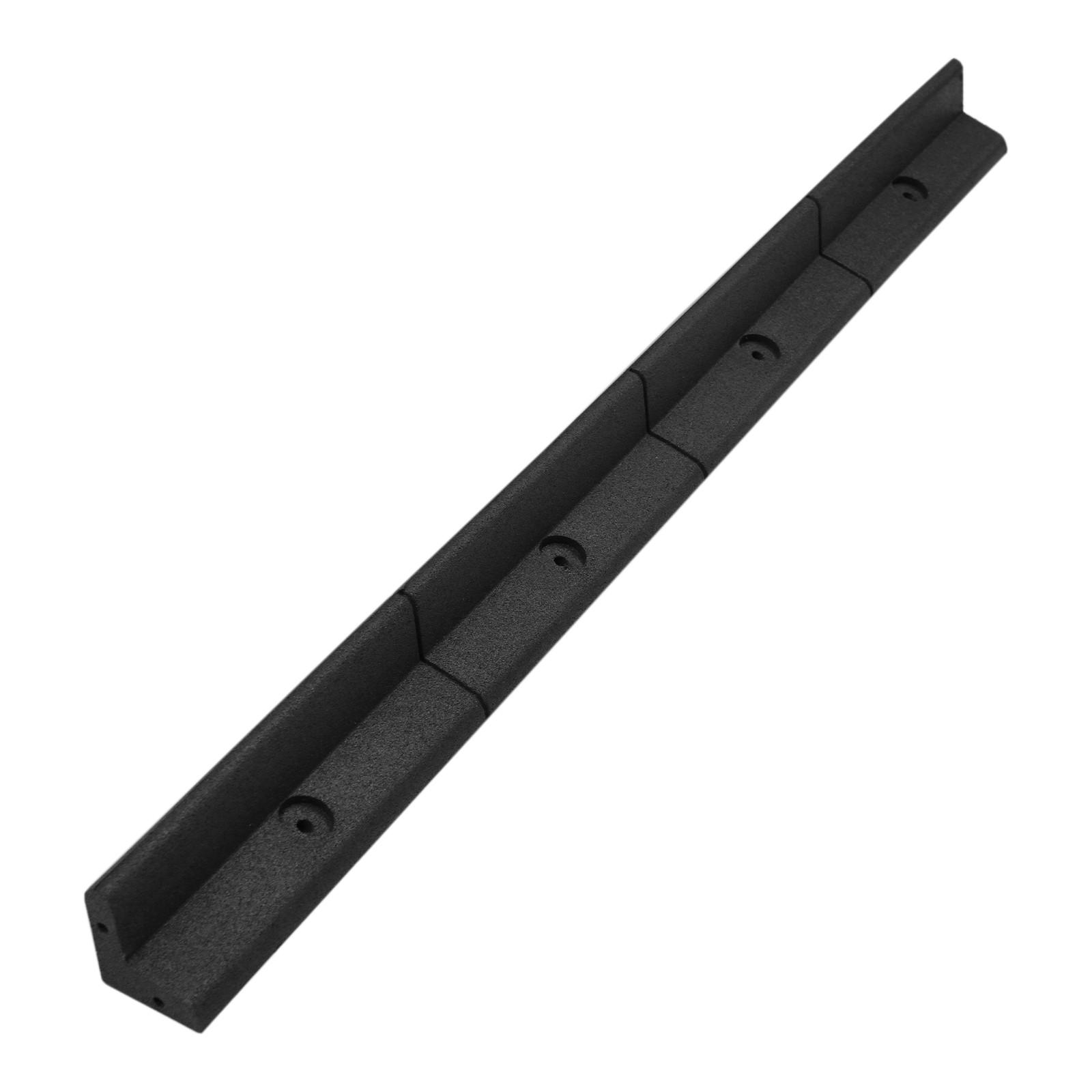 RASENKANTE Beeteinfassung Schwarz 10 Stück - Schwarz, Naturmaterialien (120/1/8cm) - Monstershop