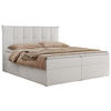 BOXBETT PREMIUM 10 160/200 Weiß Kunstleder - H3 - Weiß, Holz/Textil (160/200cm) - MKS