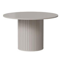 JEDÁLENSKÝ STÔL Zante sivobéžová 120 cm - taupe, kompozitné drevo (120/120/75.2cm) - Selsey