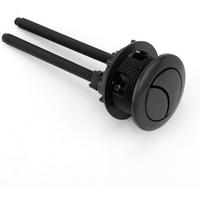 WC-SPÜLTASTE, Doppelstift, schwarz, Durchmesser 7CM - Schwarz, Kunststoff (8/12/8cm)