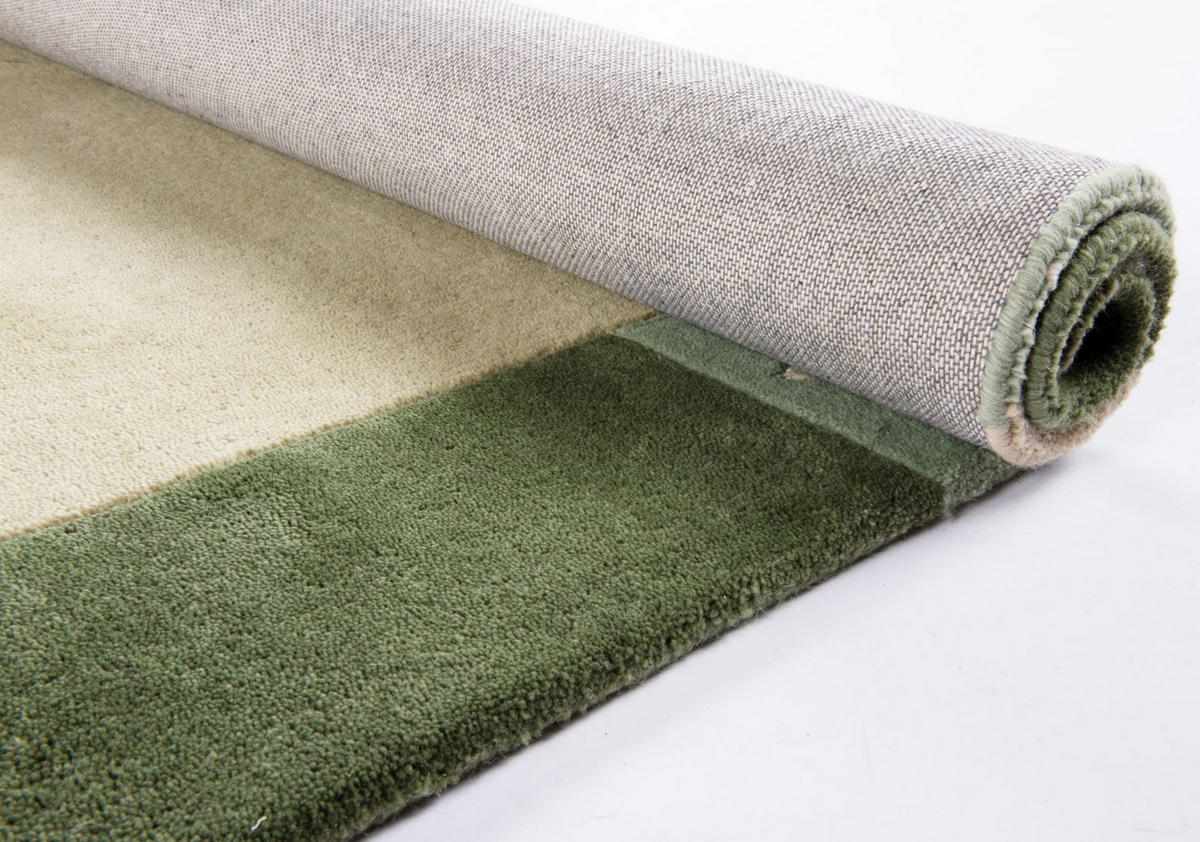 HANDTUFTTEPPICH Royal Ganges 90x160 cm - Grün, Textil (90/160cm) - THEKO