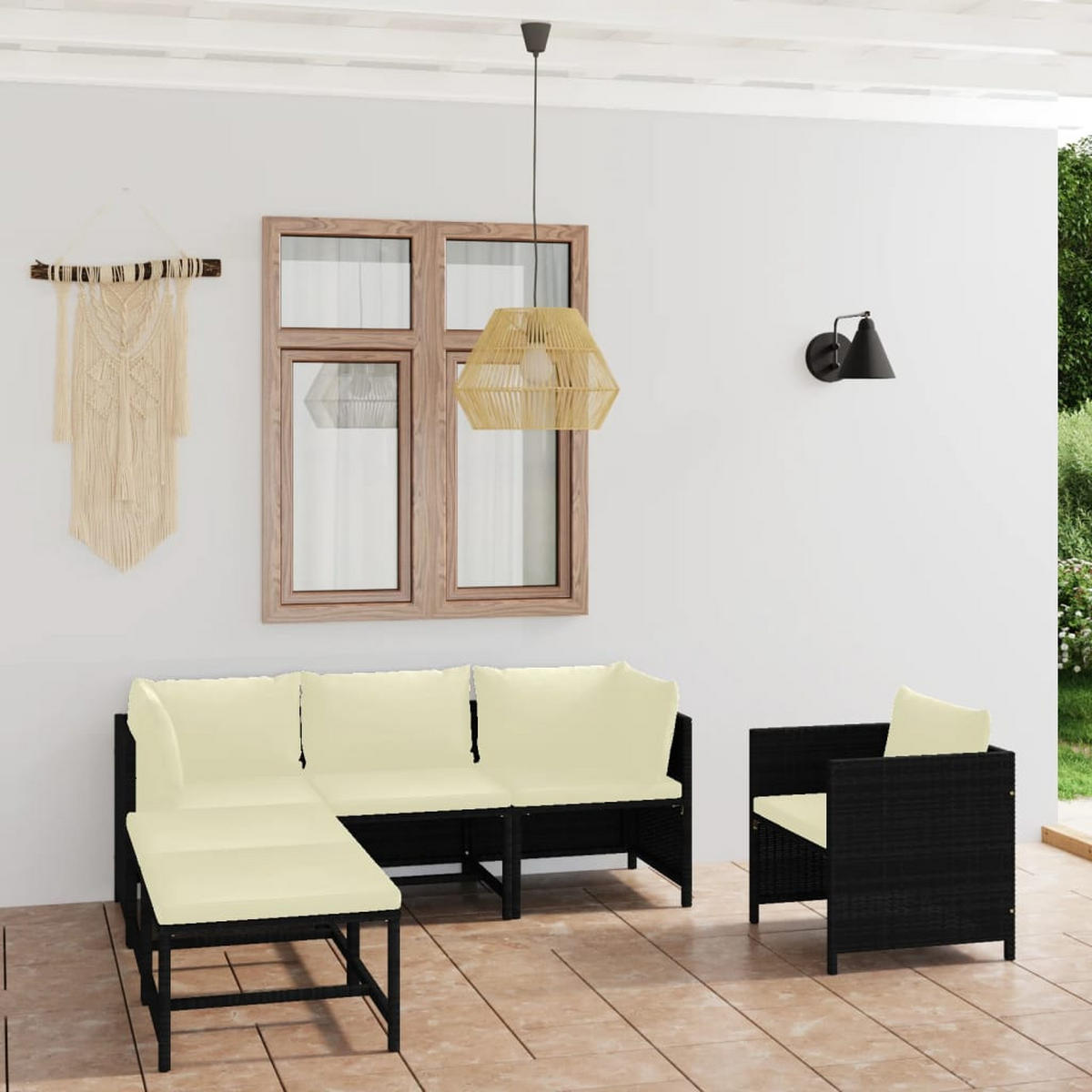GARTENSET Reinecke 6-teilig - Schwarz, Metall - Nettlife