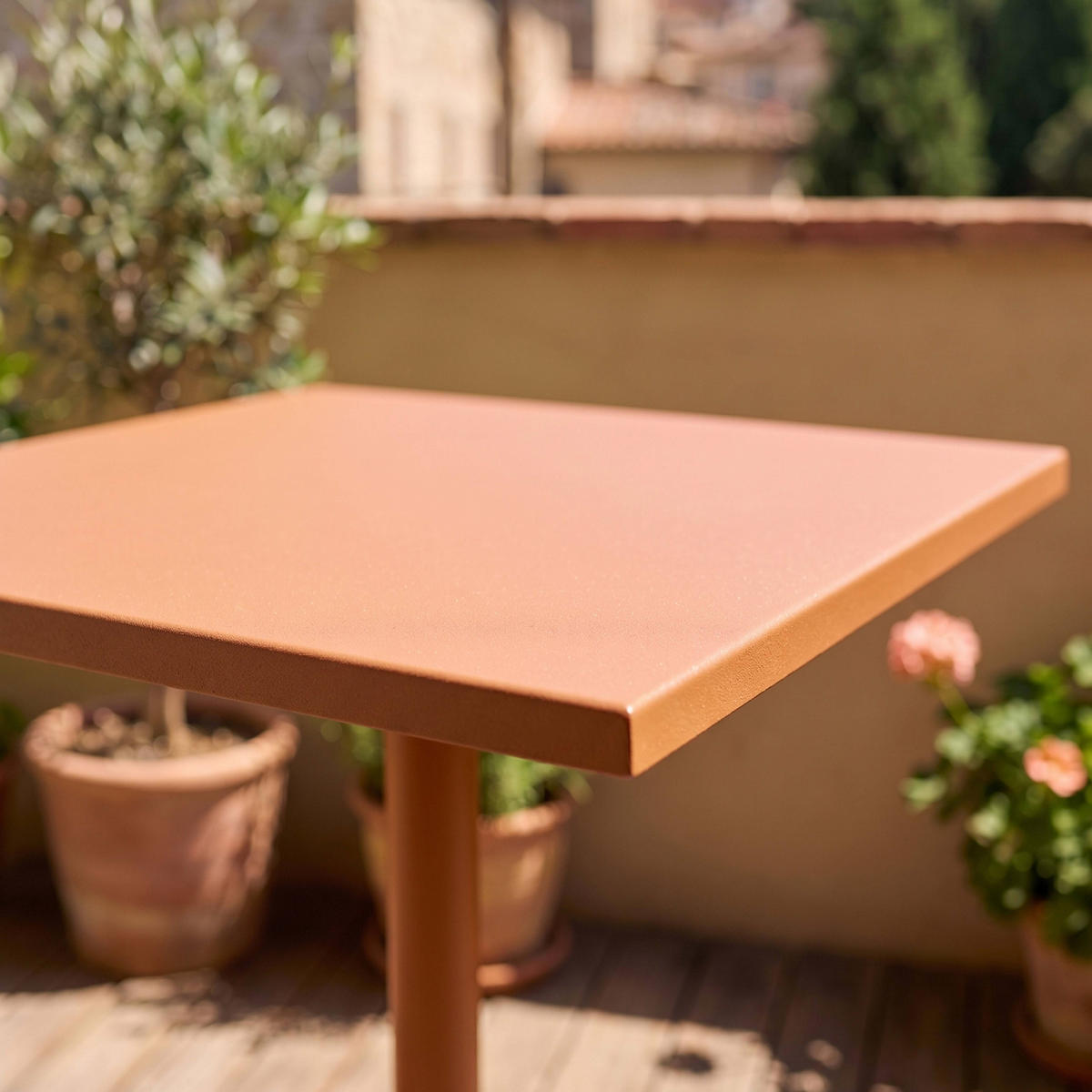 GARTENSET 3-tlg., Karamell - Braun, Metall - Oviala