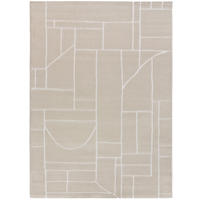 WEBTEPPICH Creme Hl-Ethnic 200/300 cm - Creme, Naturmaterialien/Textil (200/300cm) - Atticgo