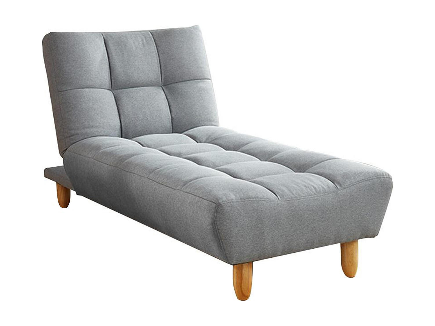 Vente-Unique Recamiere Grau 84x87x165 cm