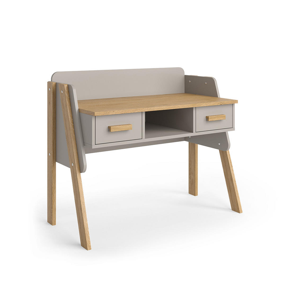 SCHREIBTISCH Malia Cashmere-Eiche 97 x 51 cm - Kaschmir, Holzwerkstoff (51/97/80cm) - VitaliSpa