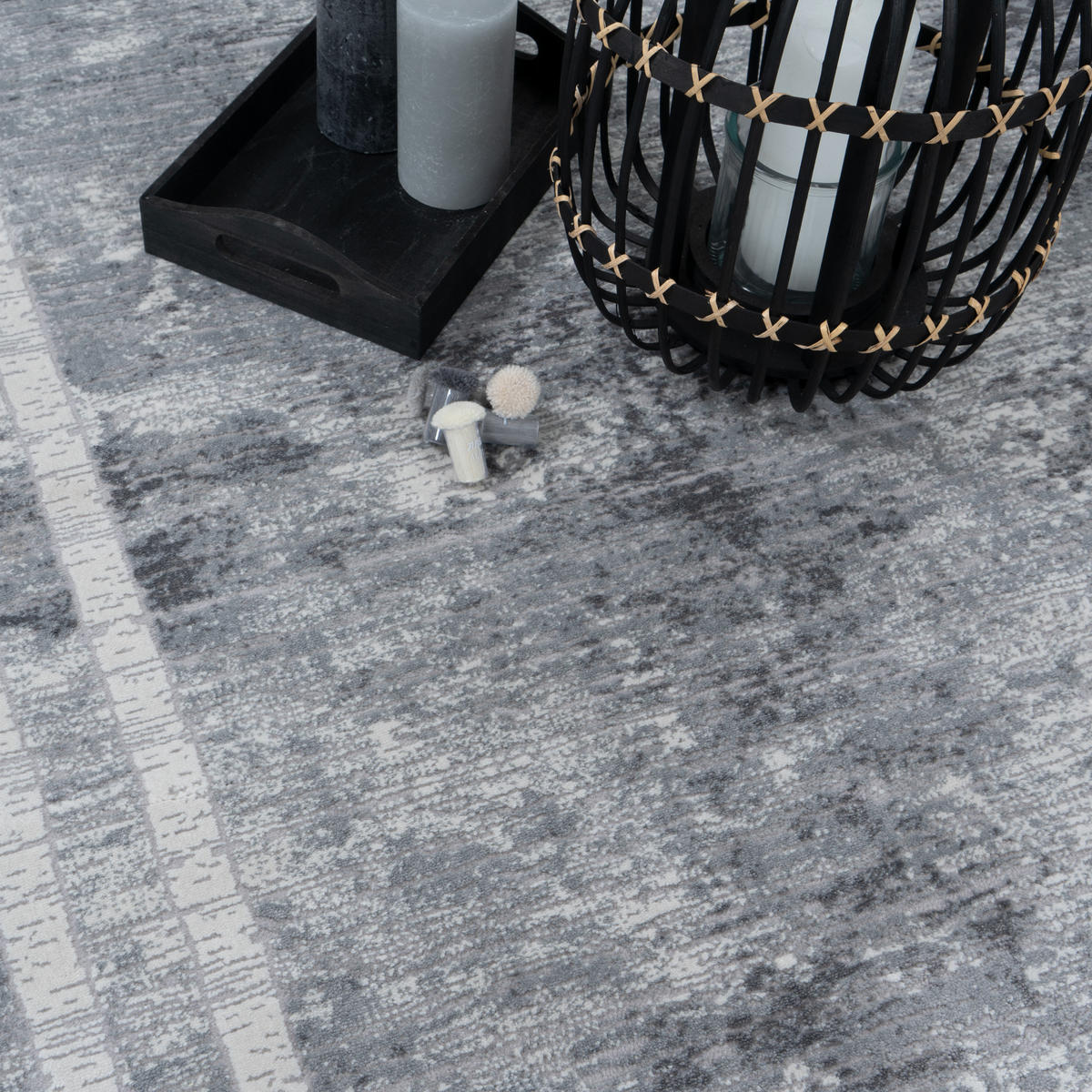 VINTAGE-TEPPICH ALEGRA 160/230 cm Grau - Grau, Naturmaterialien/Textil (160/230cm) - Consilio Concept