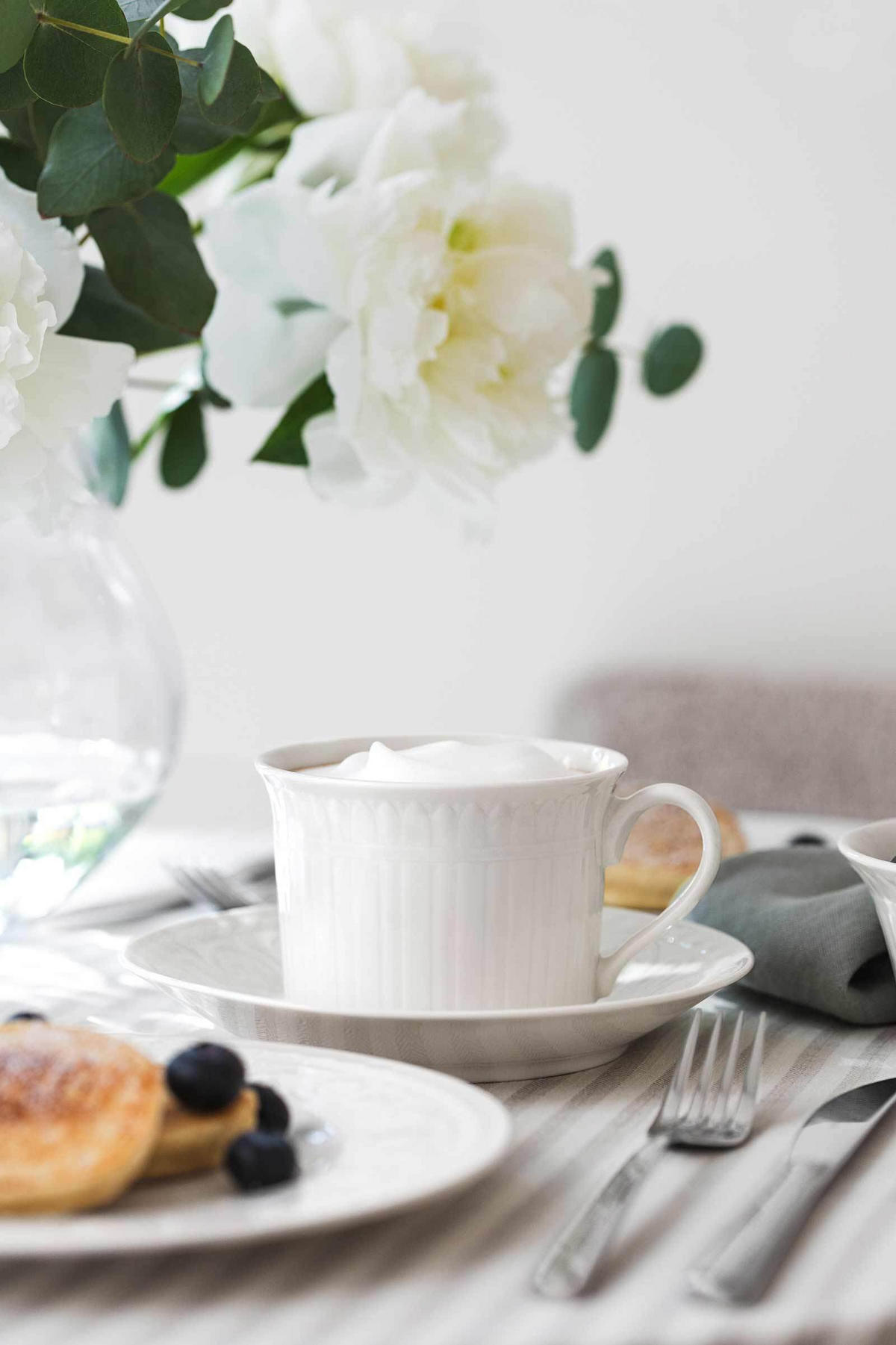 CAPPUCCINOTASSE Cellini weiß 350 ml 6er Set - Weiß, Keramik (0.35L) - Villeroy & Boch