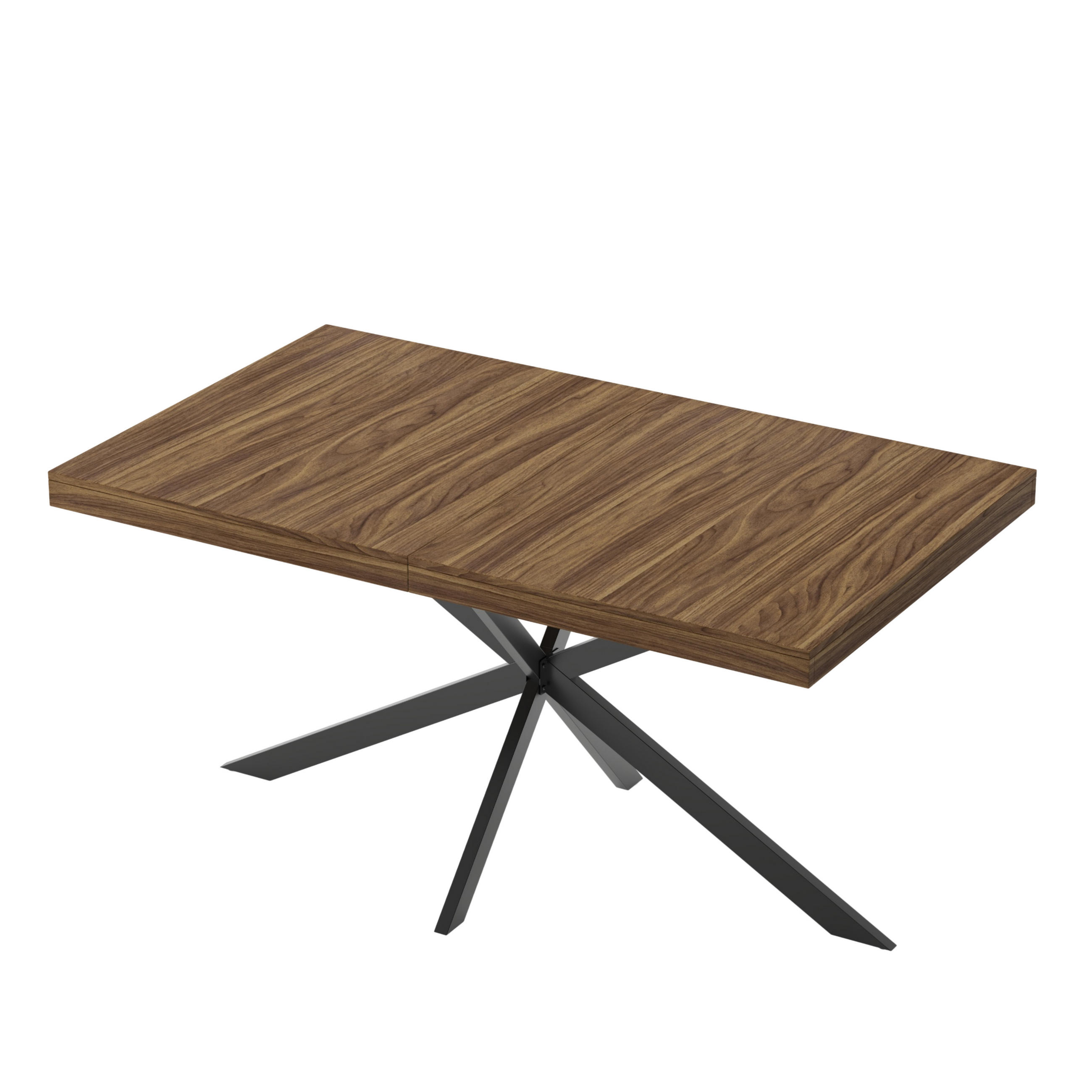ComfortXL Esstisch Walnuss 180x76x80 cm