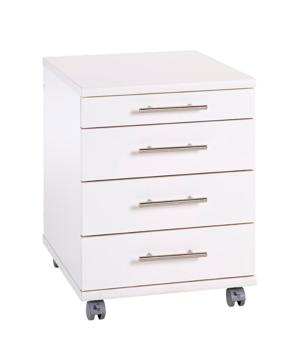 Proregal Rollcontainer Weiß 42x57x50 cm