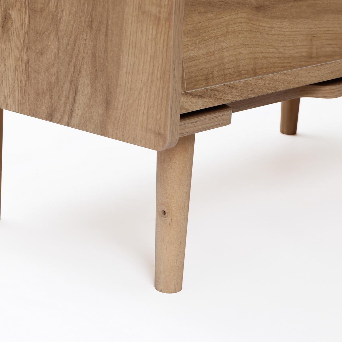 KOMMODE mit 3 Schubladen und Tür - Braun, Holz/Holzwerkstoff (80/74/39cm) - Hometopia