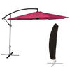 SONNENSCHIRM Oahu Fuchsia Ø 300 cm - Rosa, Textil (300/300cm) - Happy Garden